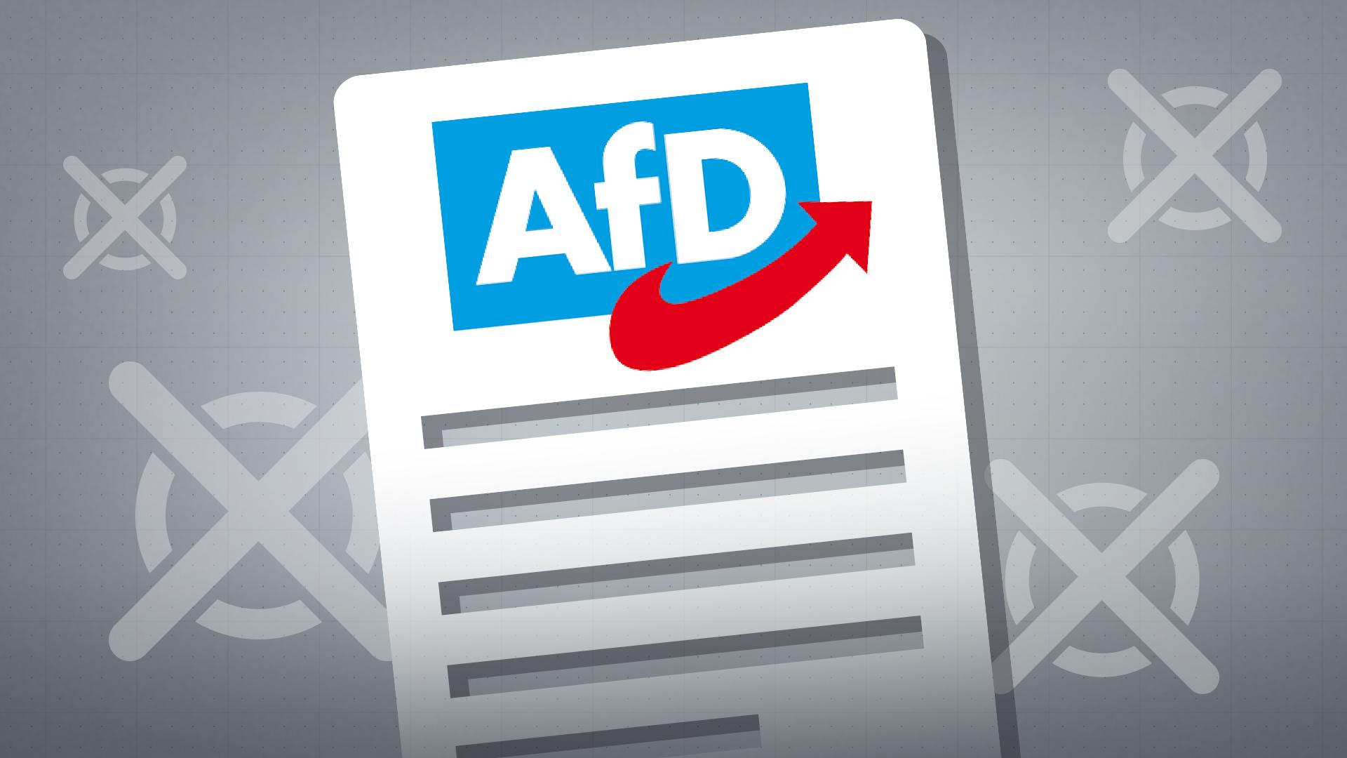 Das Wahlprogramm der AfD zur Bundestagswahl BR24