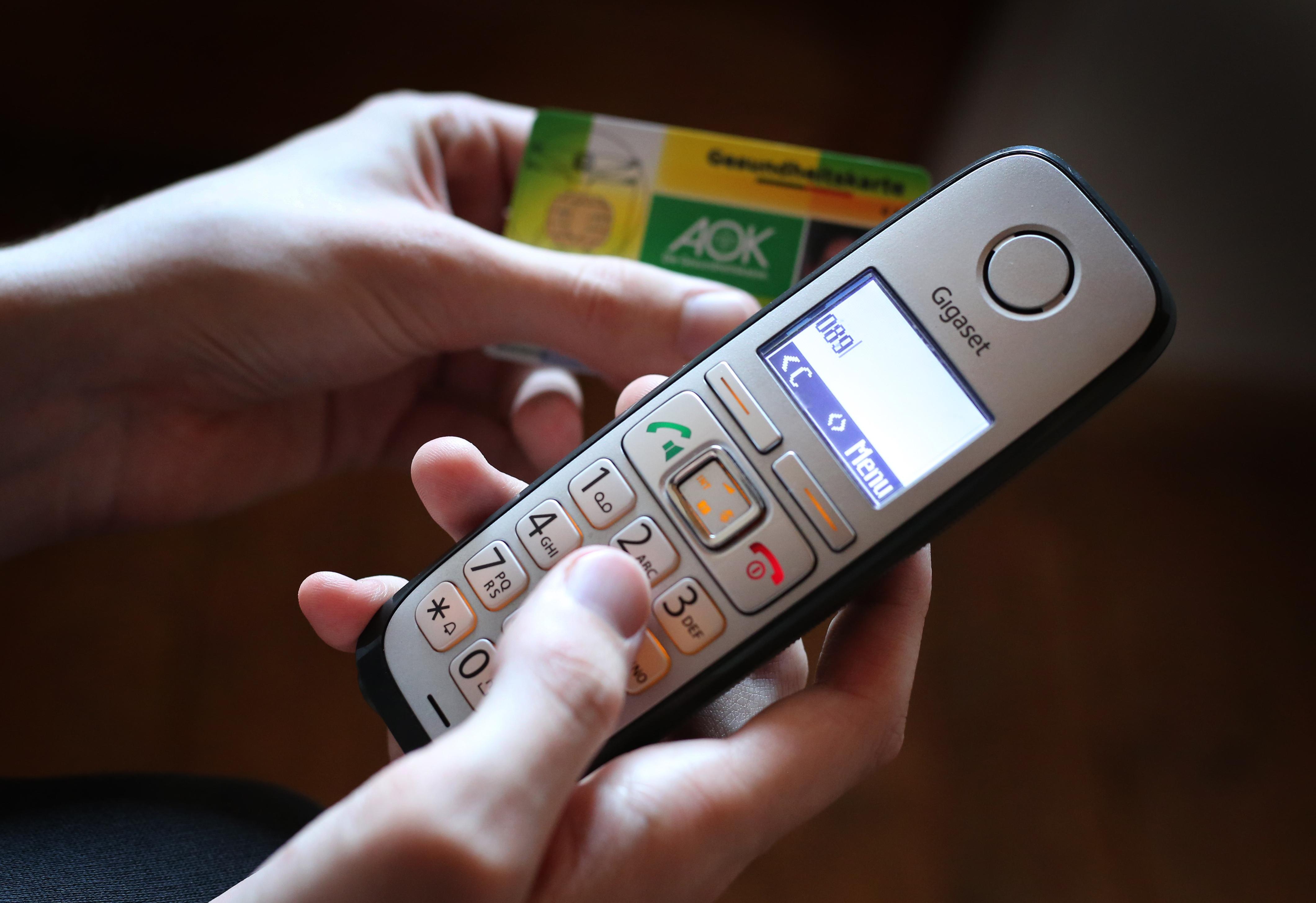 Symbolbild: Telefonische Krankschreibung