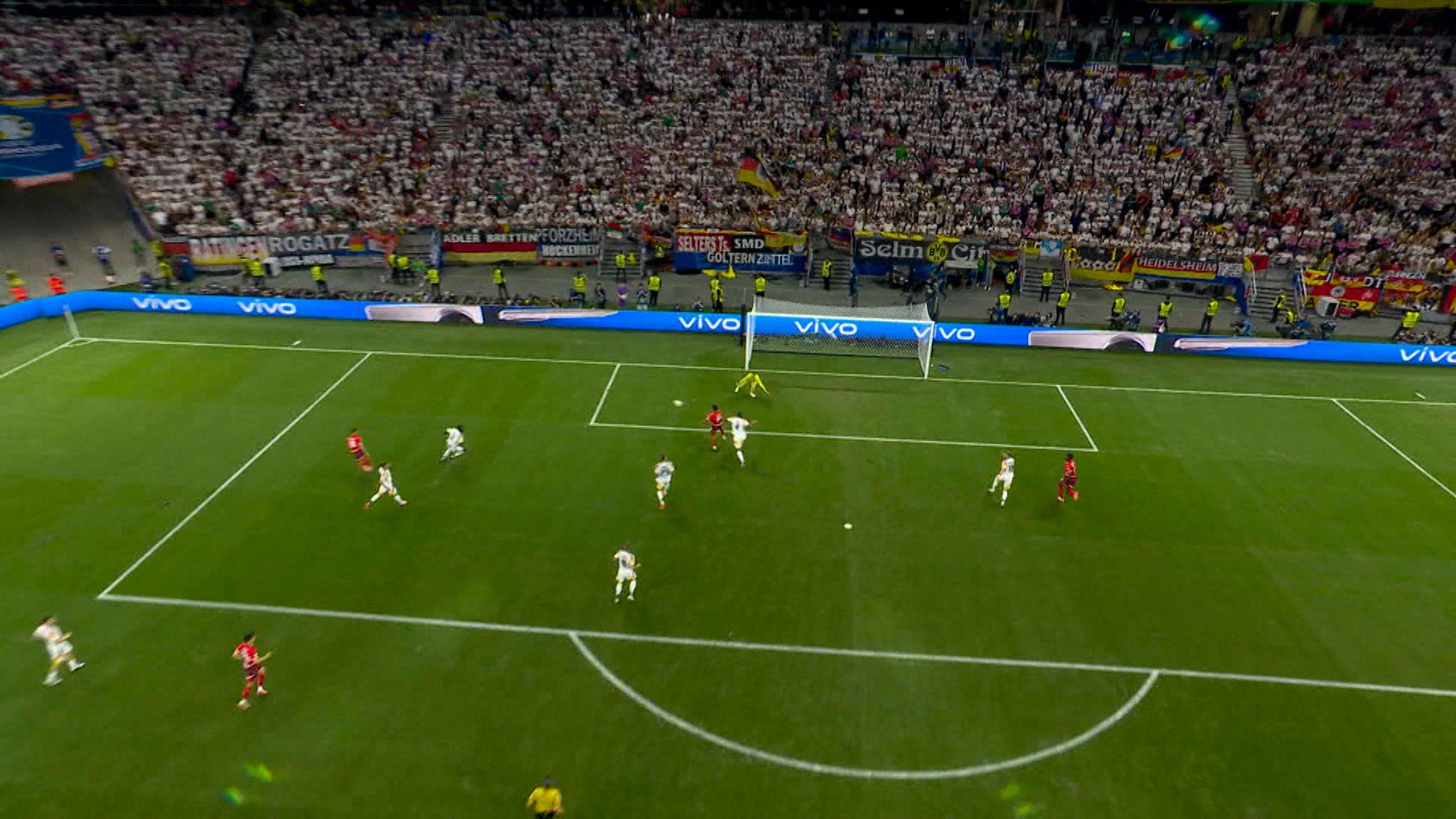 Spielszene Deutschland - Schweiz