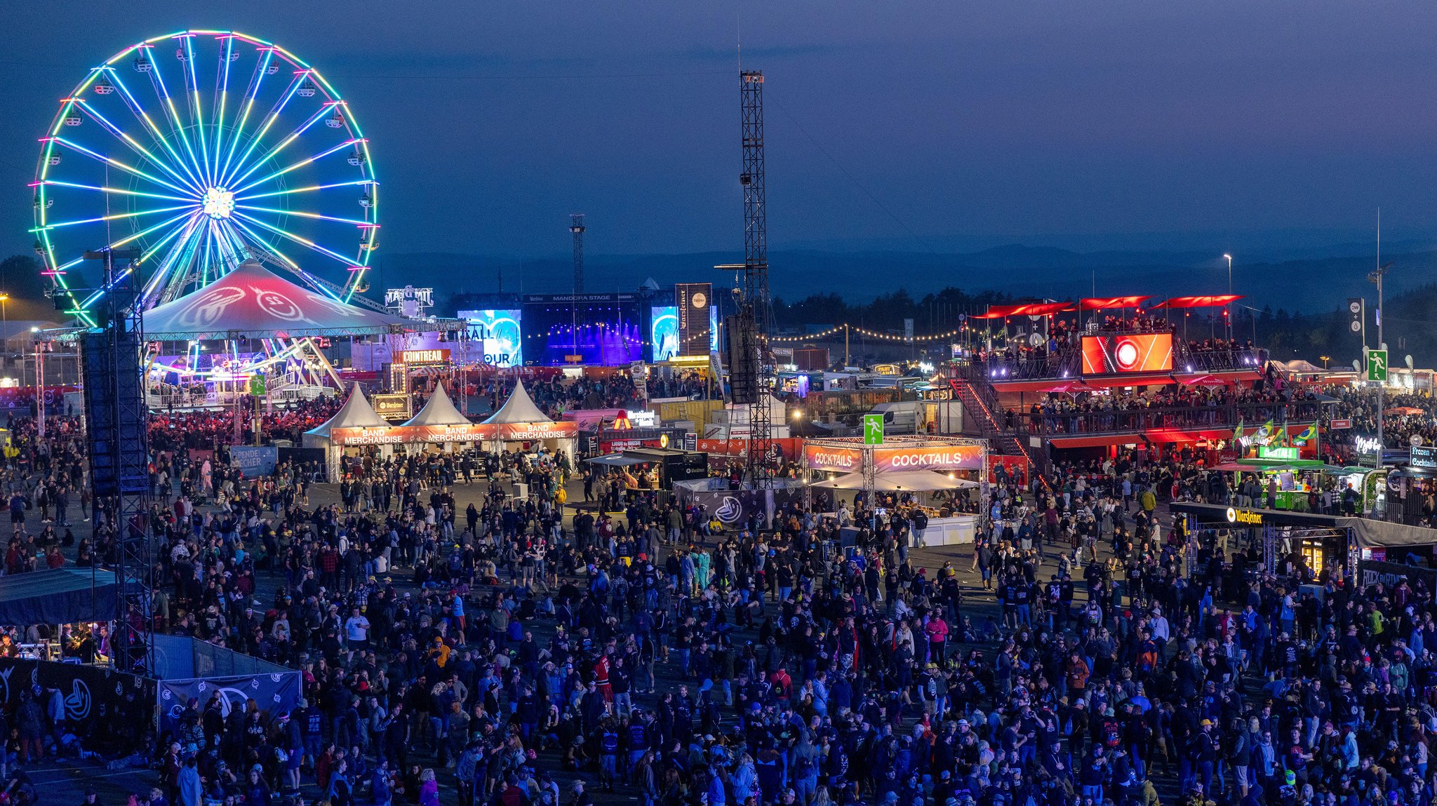 Rock im Park: Rassistische Parolen vom Riesenrad gegrölt