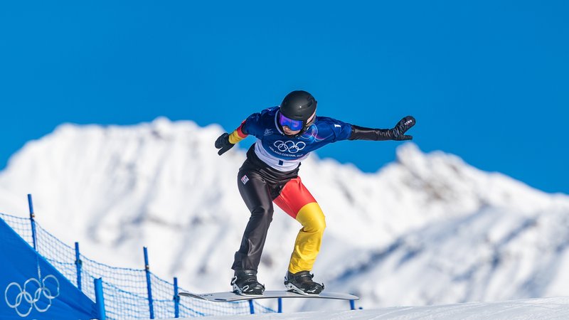 Jana Fischer Snowboardcross | Bild: picture alliance / EXPA / APA / picturedesk.com | EXPA Jana Fischer Snowboardcross