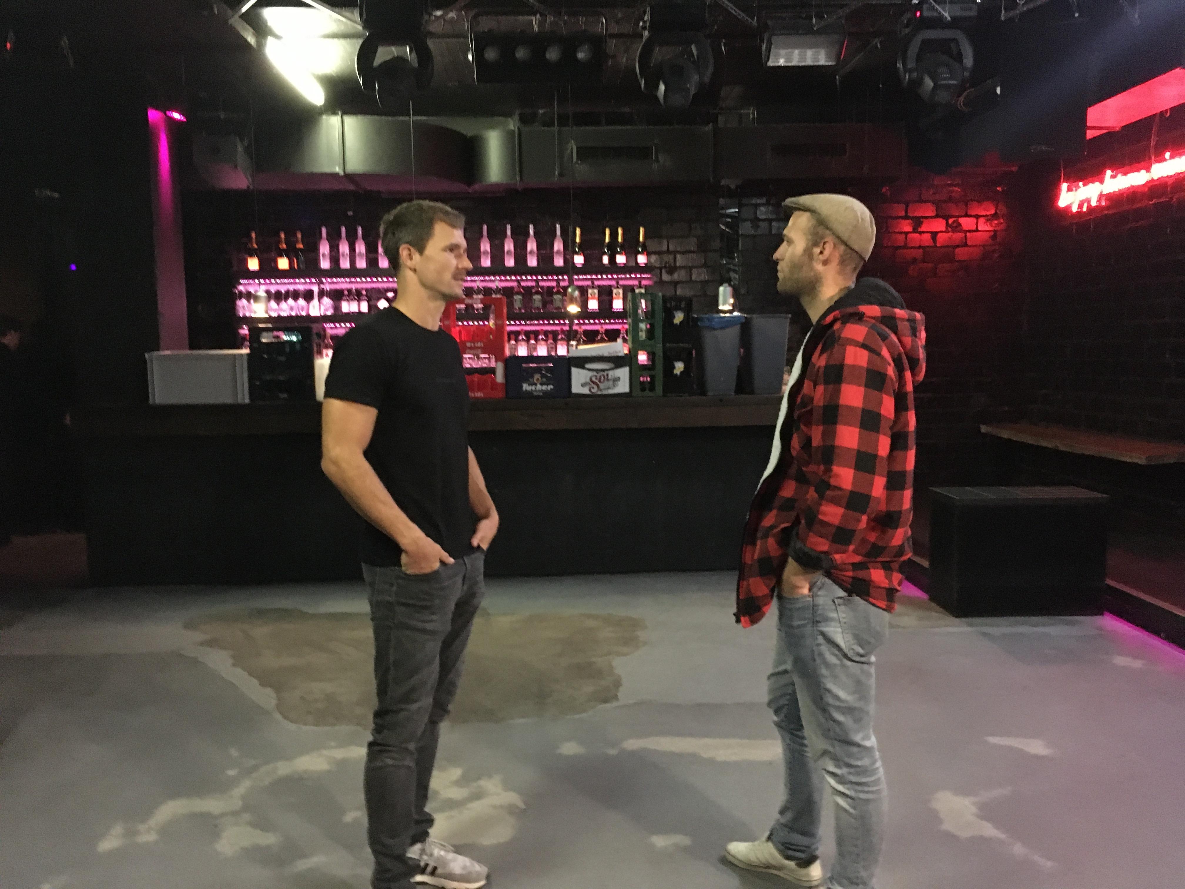 Paisley-Clubbetreiber Daniel Nowak und Andreas Zahn  | Bild:BR / Tobias Burkert