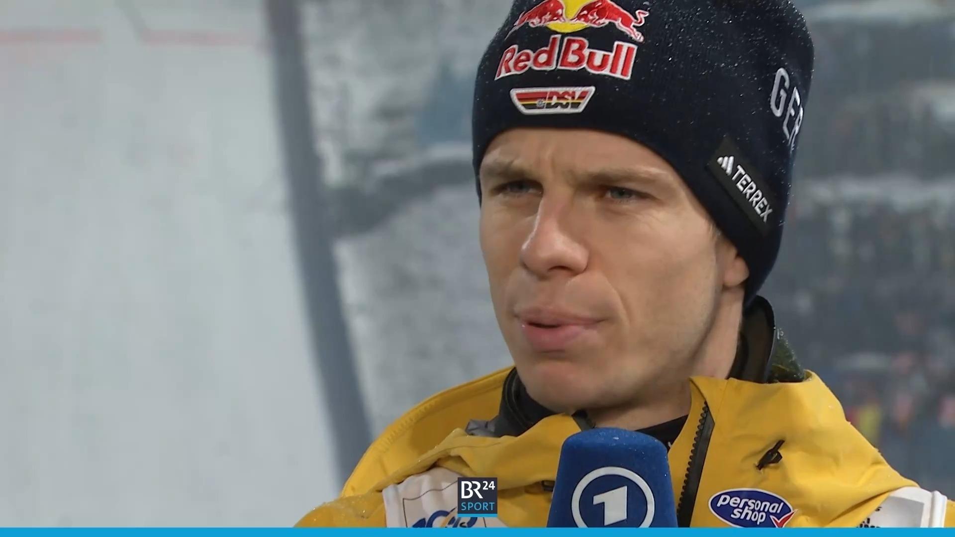 Andreas Wellinger im ARD-Interview