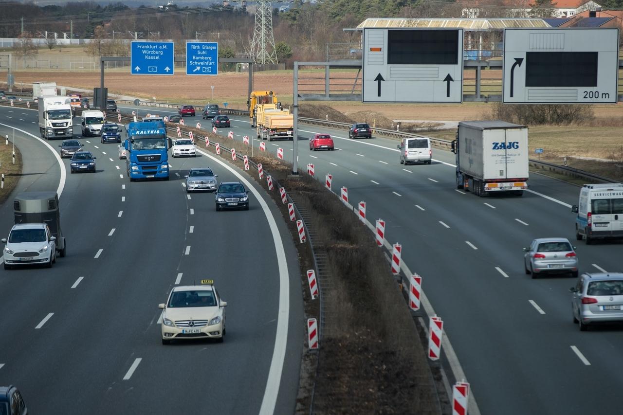 A3- Autobahnkreuz Fürth/Erlangen: Morgen nächtliche Vollsperrung | BR24