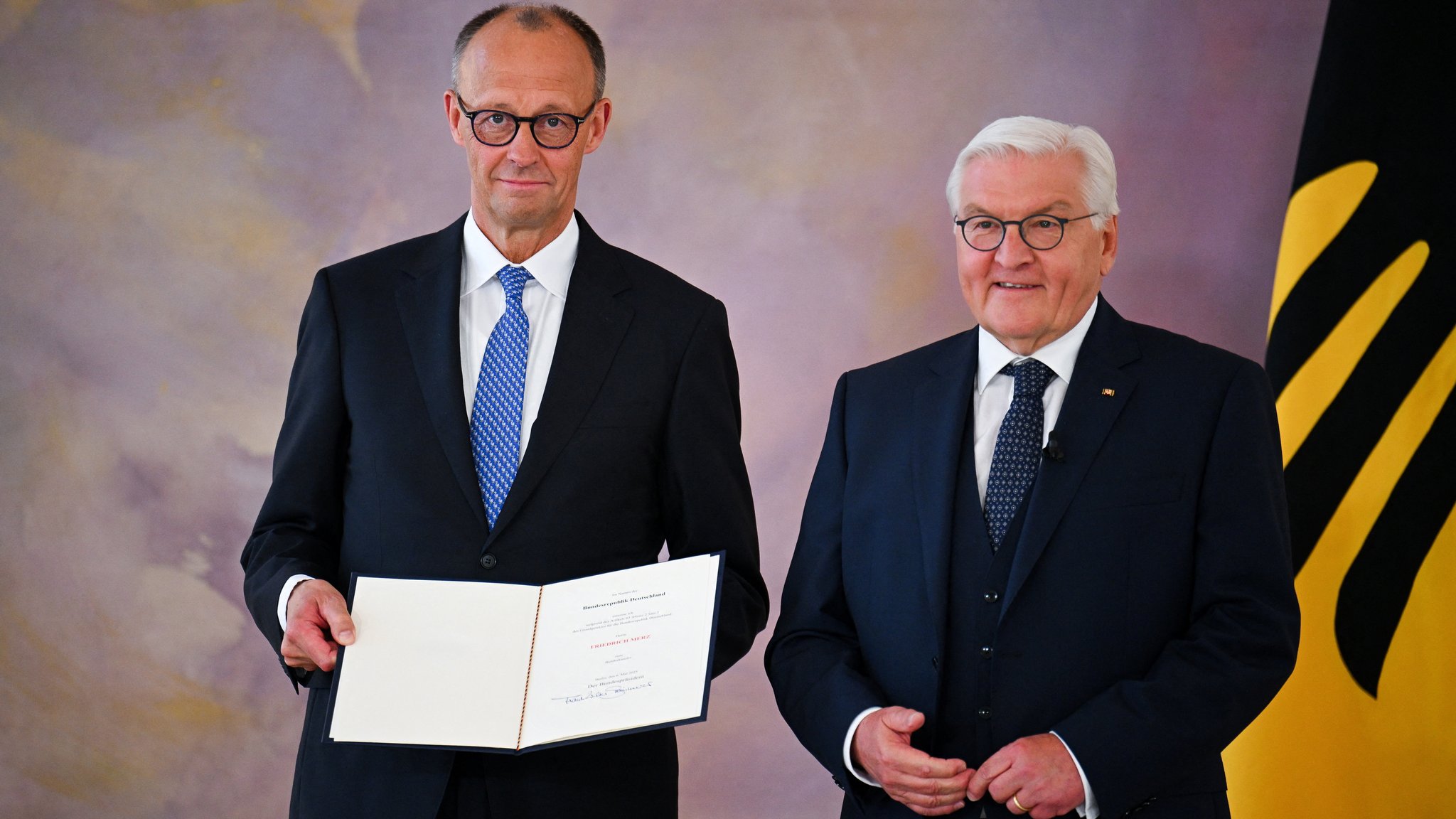 Merz und Steinmeier 