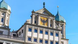 Symbolbild: Das Augsburger Rathaus. | Bild:picture alliance / CHROMORANGE | Michael Bihlmayer