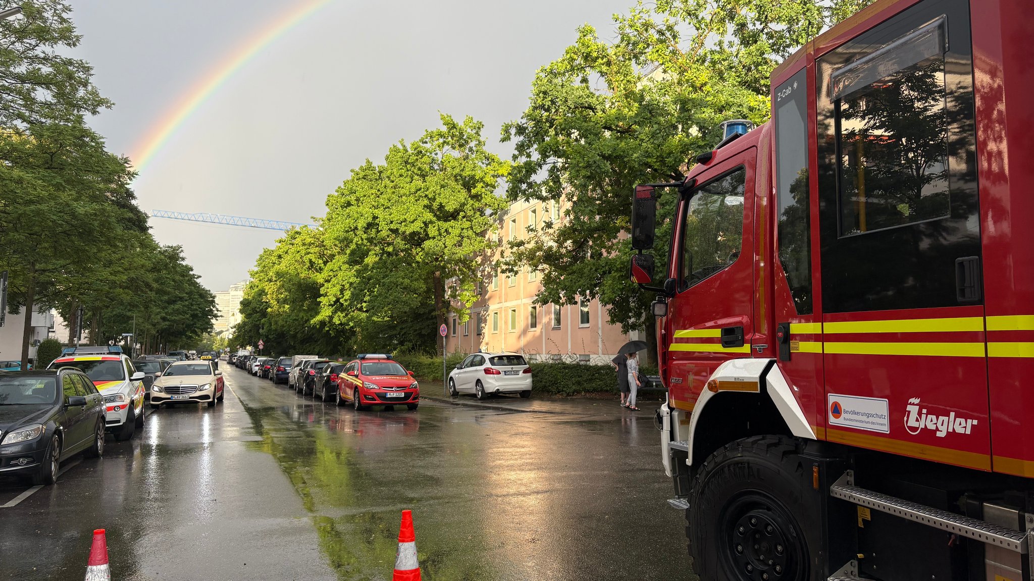 Bei Bauarbeiten in München ist eine Weltkriegsbombe gefunden worden. | Bild: BR/ Steinbacher Bei Bauarbeiten in München ist eine Weltkriegsbombe gefunden worden.