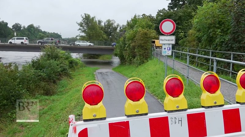 Für mehrere Kommunen an der Donau und der Ilm warnt der Deutsche Wetterdienst vor Hochwasser.