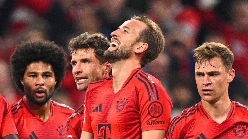 Harry Kane nach seinem Hattrick gegen den VfB Stuttgart | Bild: picture-alliance/dpa Harry Kane nach seinem Hattrick gegen den VfB Stuttgart