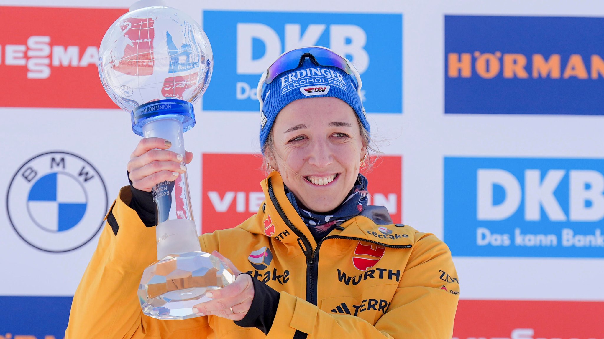Gewann im letzten Jahr den Biathlon-Gesamtweltcup: Franziska Preuß