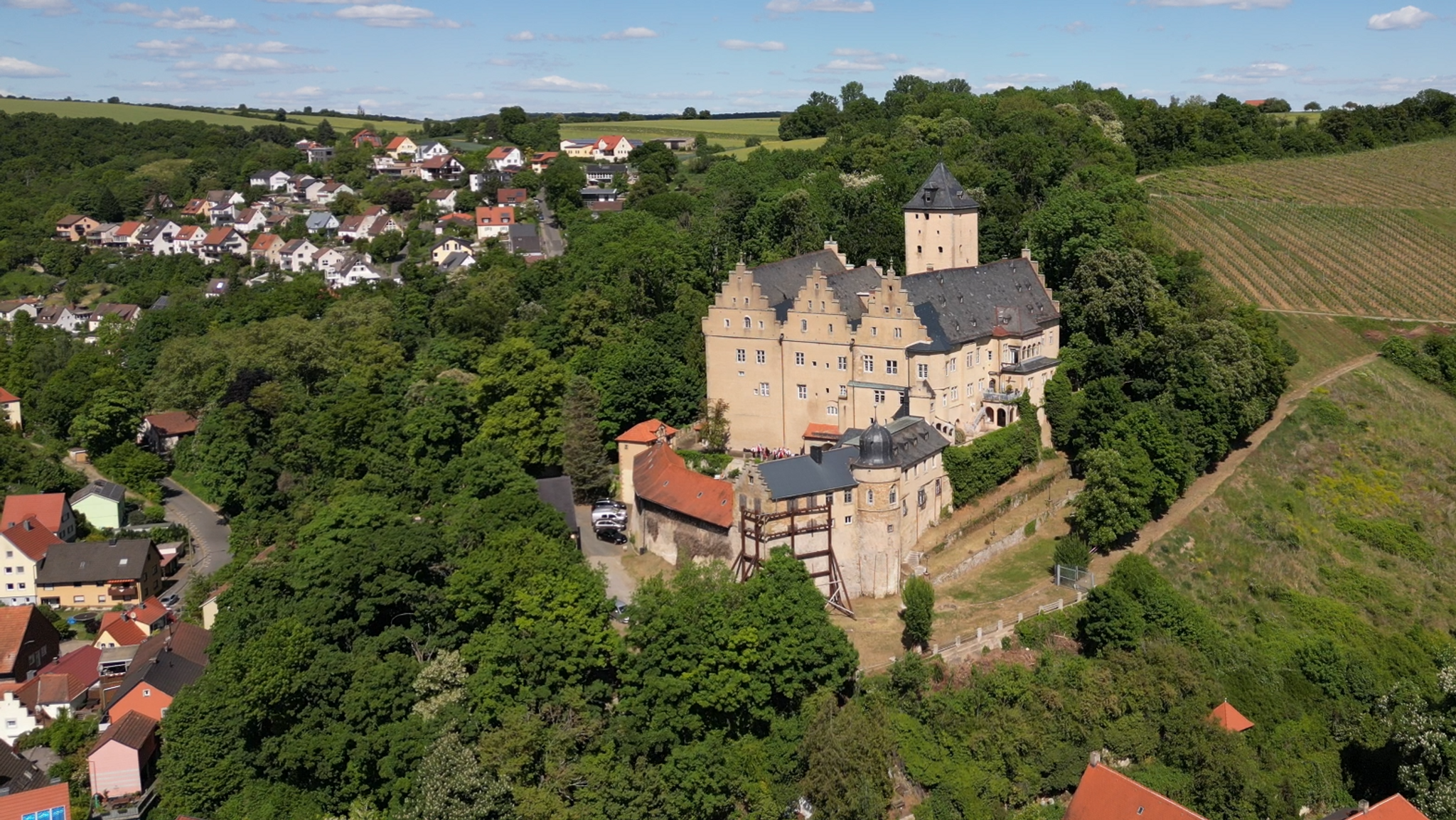 Schloss Mainberg bei Schonungen | Bild: BR/Tillmann Strauch Schloss Mainberg bei Schonungen