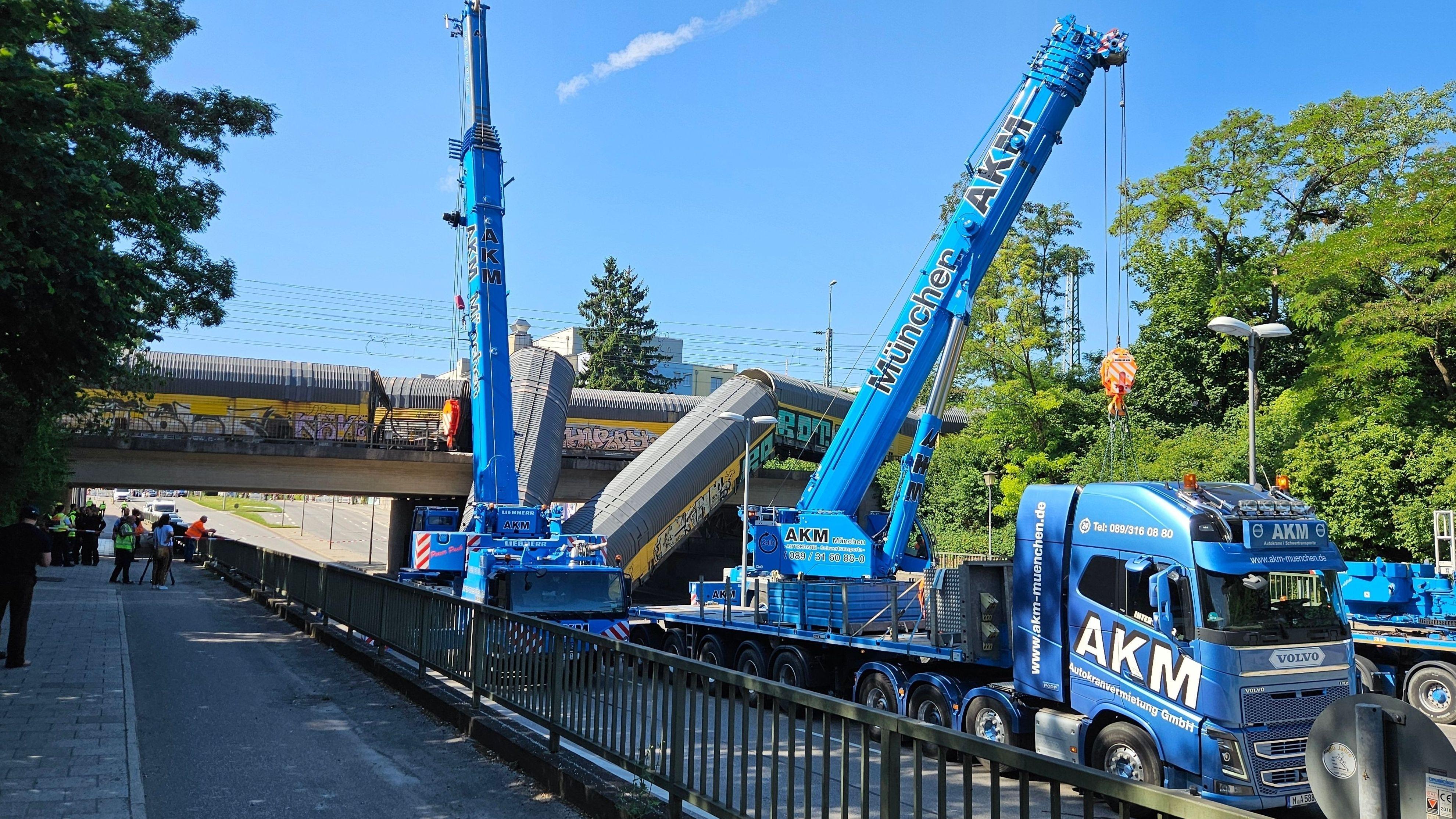 Munich-Milbertshofen: Man dies after freight train accident