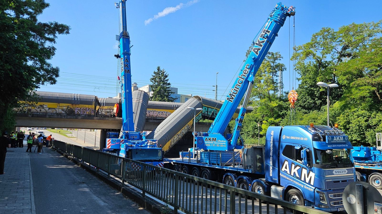 Munich-Milbertshofen: Man dies after freight train accident