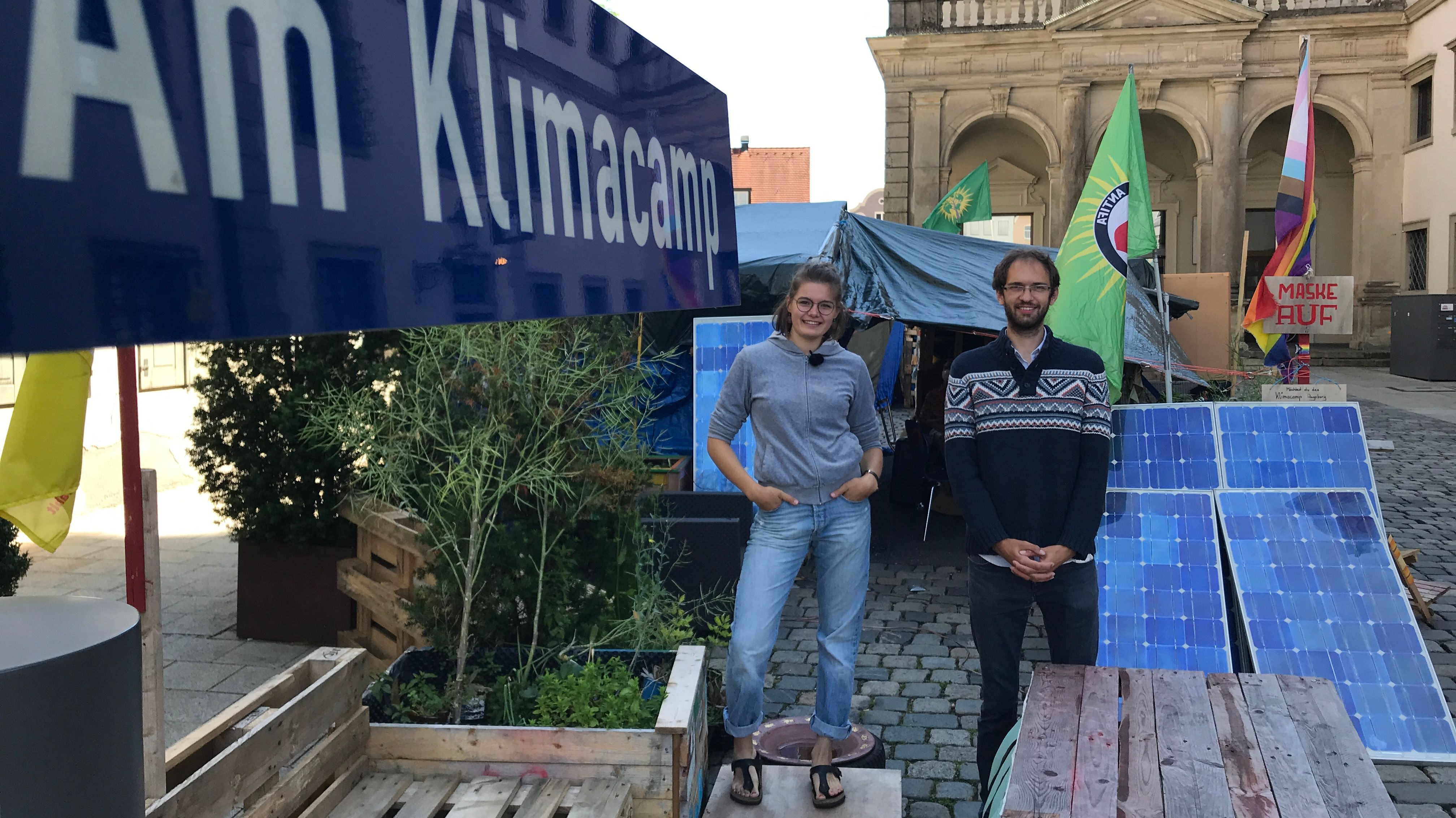 Augsburger Klimacamp: Protest auch nach einem Jahr - Vimarsana News