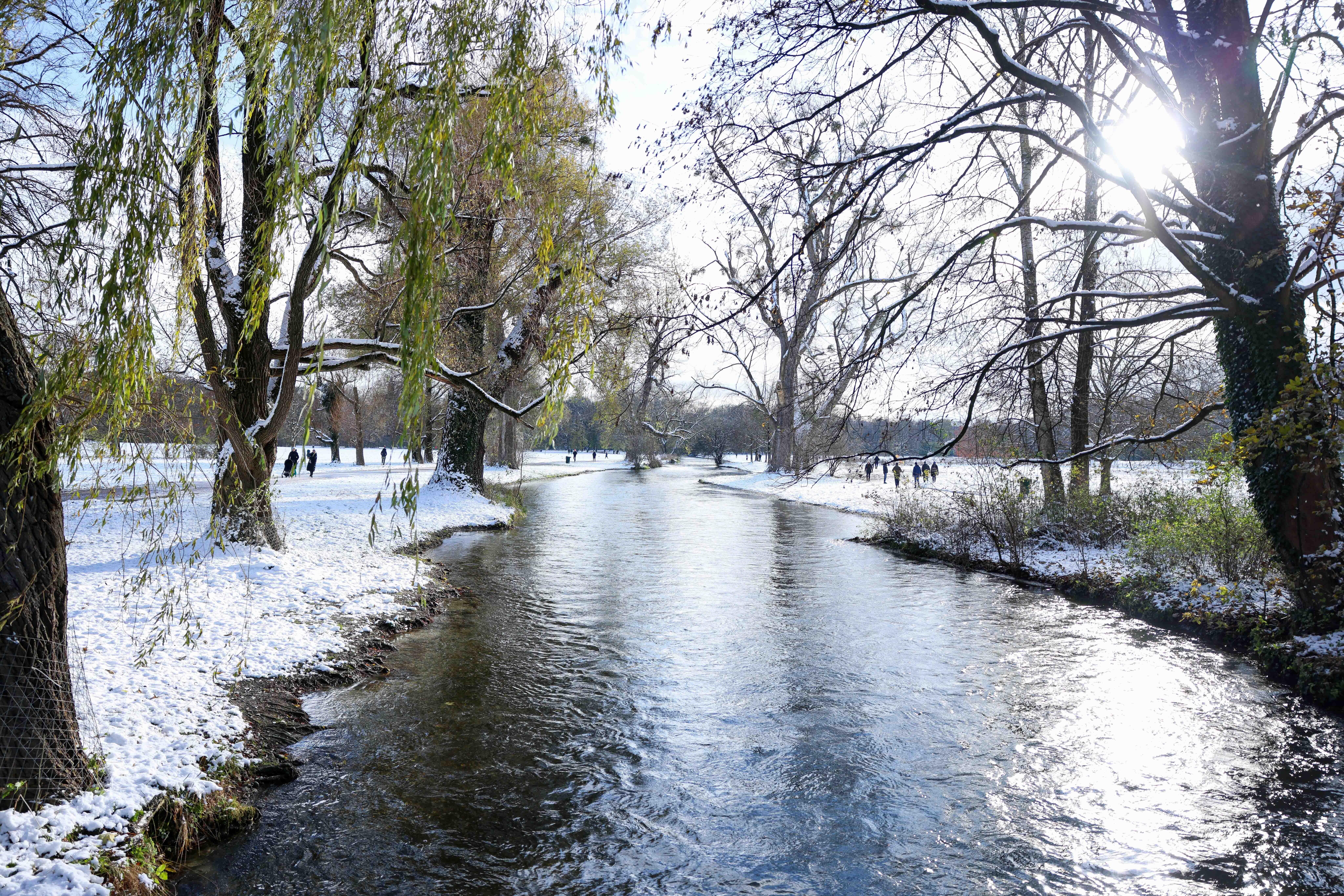 Symbolfoto für den diesjährigen Winteranfang in München
