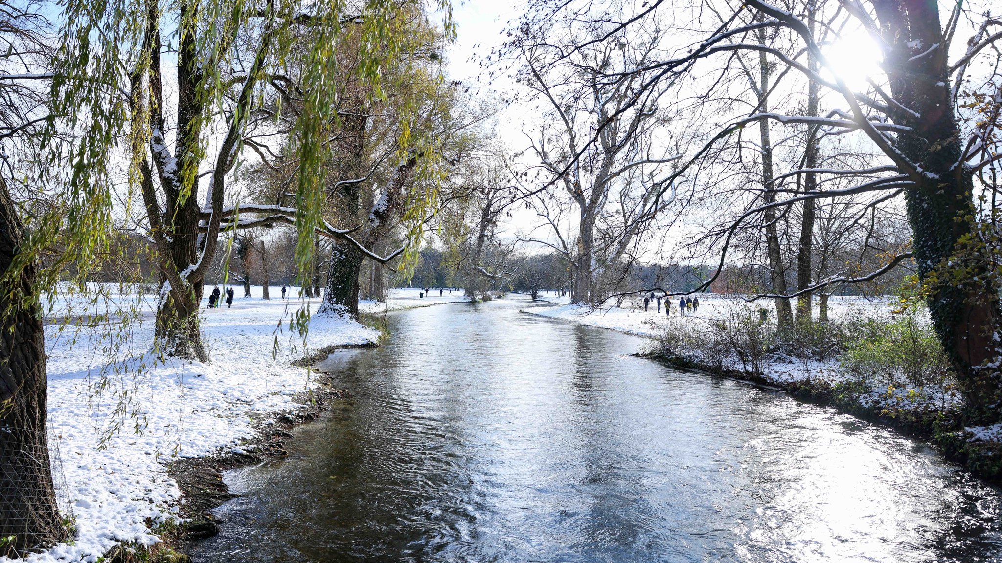 Symbolfoto für den diesjährigen Winteranfang in München