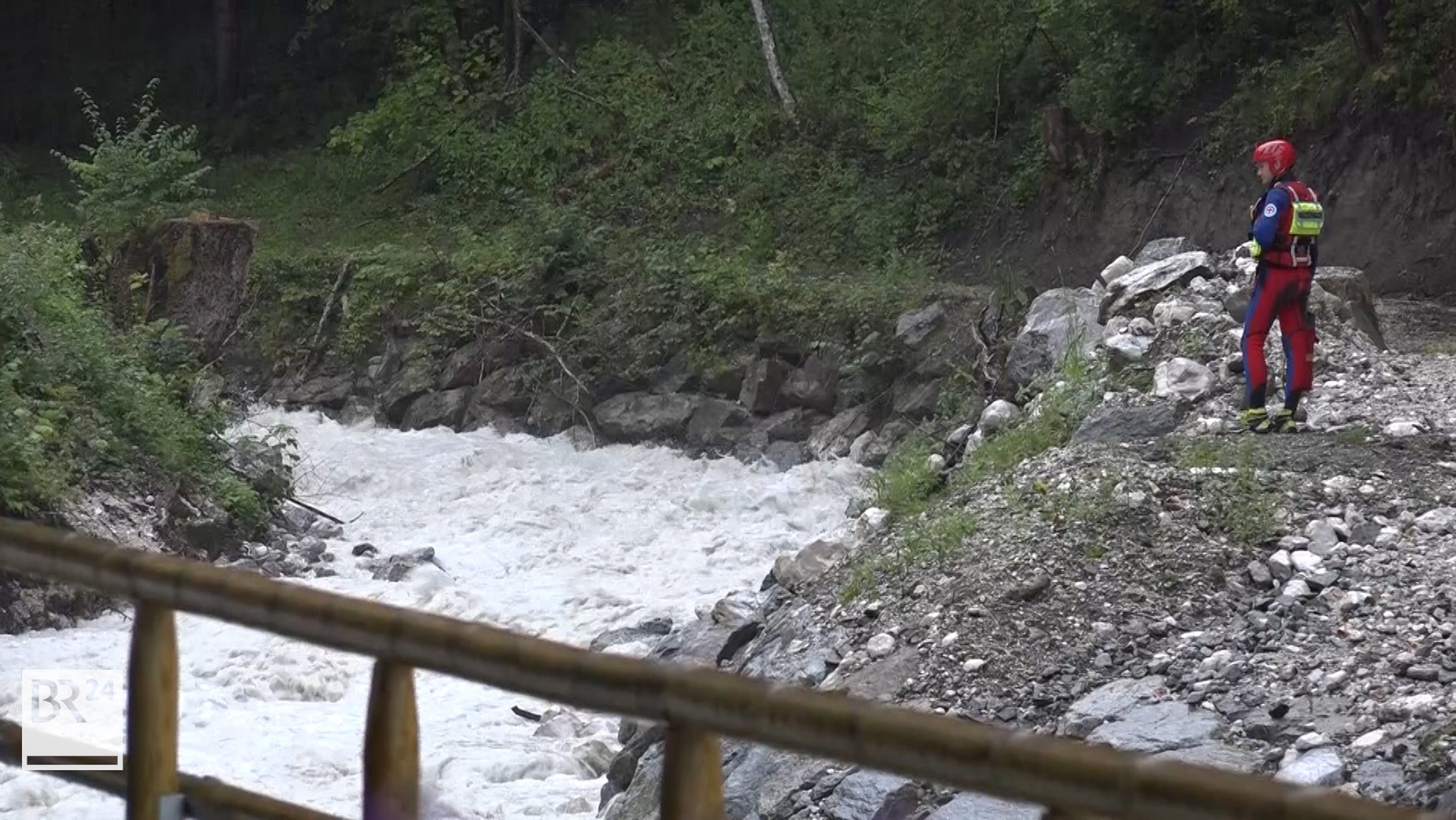 Rettungsaktion in Höllentalklamm