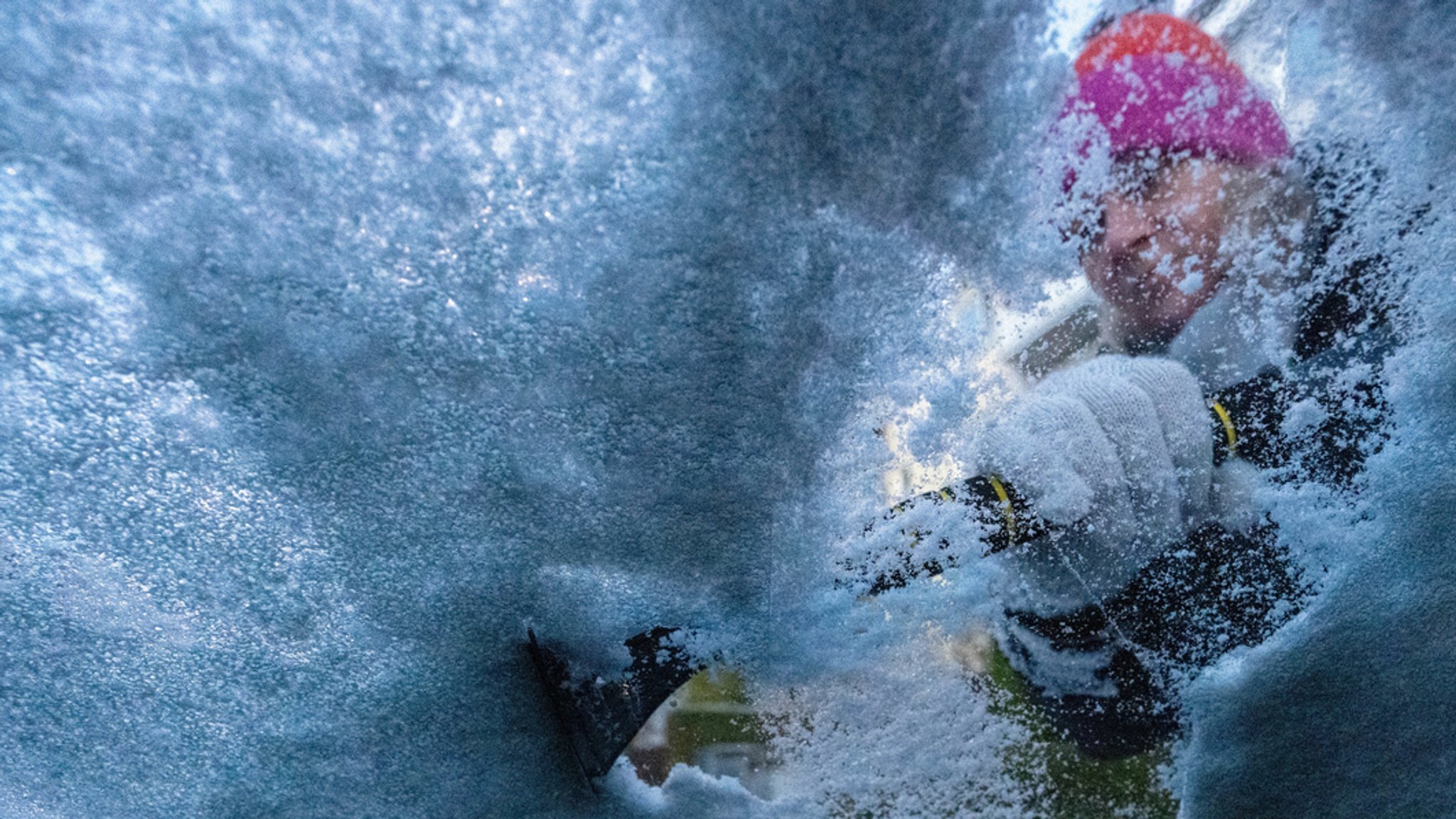 Wintereinbruch in Bayern: Unfälle wegen Schnee und Glätte