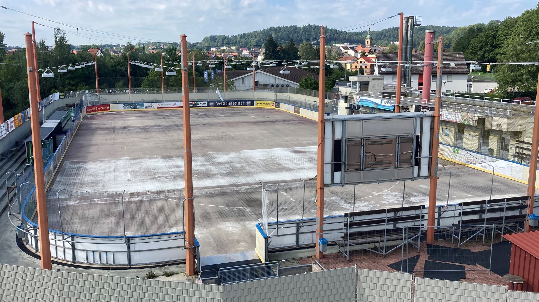 Das Eisstadion im Pegnitz. 