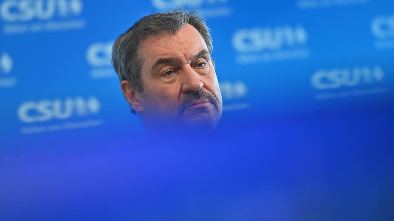 CSU-Chef Markus Söder | Bild: picture alliance / SvenSimon | Frank Hoermann/SVEN SIMON CSU-Chef Markus Söder