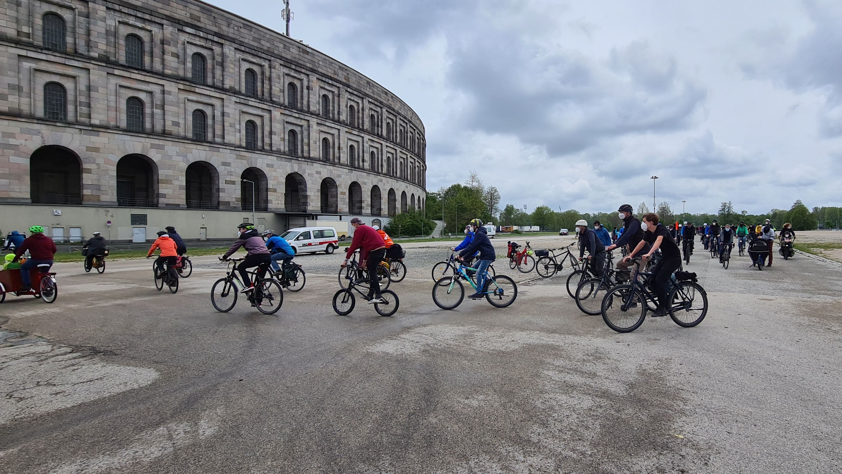 Fahrraddemo in Nürnberg Stadt soll Radentscheid umsetzen