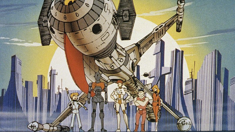 "Captain Future" (hier auf einer Zeichnung aus dem Jahr 1979) | Bild: picture alliance / ASSOCIATED PRESS | T. Matsumoto "Captain Future" (hier auf einer Zeichnung aus dem Jahr 1979)
