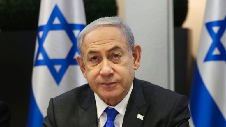 Israels Premier Benjamin Netanjahu | Bild:picture alliance / ASSOCIATED PRESS | Menahem Kahana