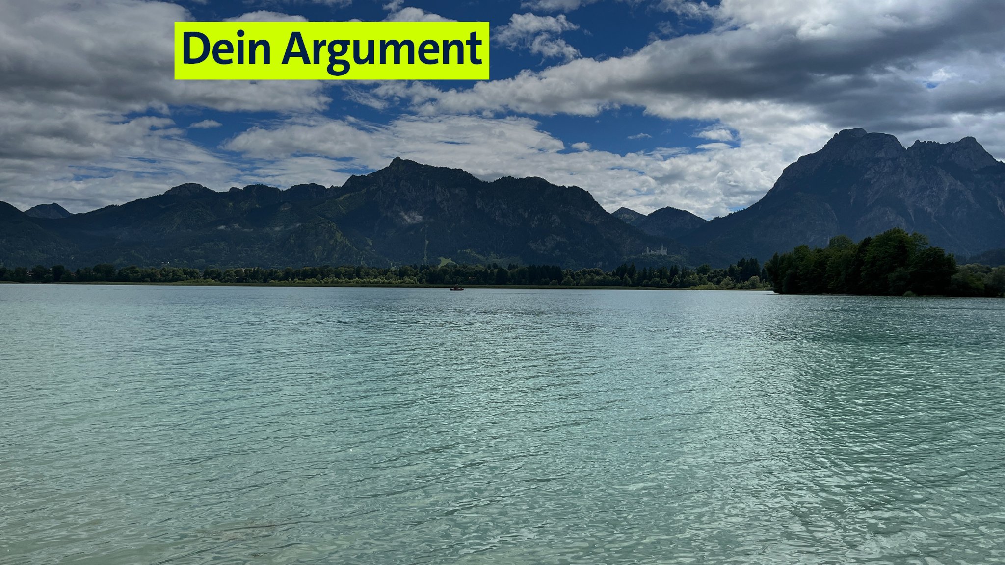 Symbolbild Forggensee