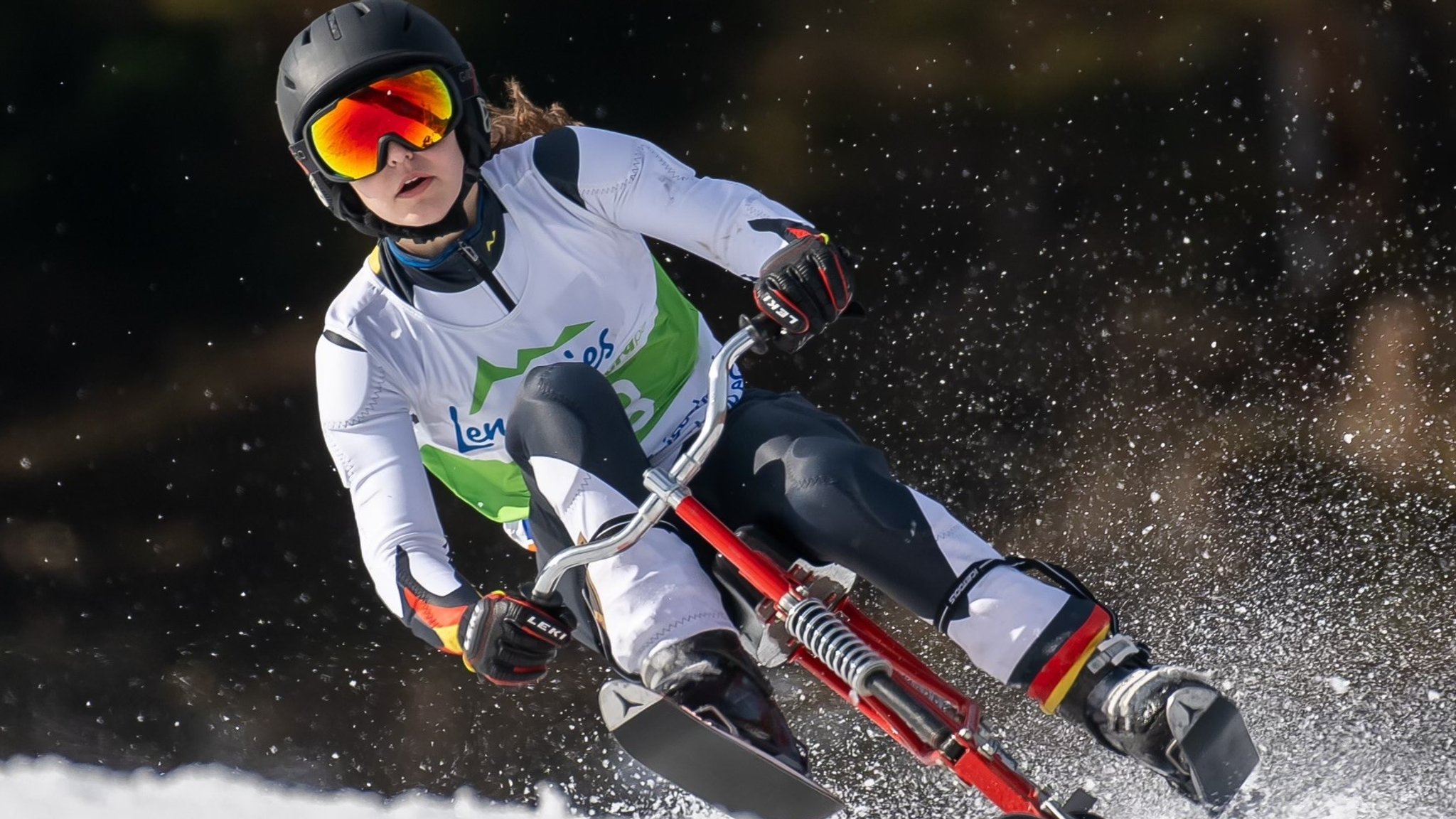 Johann Knapp ist 16 Jahre und will nach dem Schülerinnen Weltmeistertitel jetzt bei der Juniorinnen den Weltmeistertitel holen. 