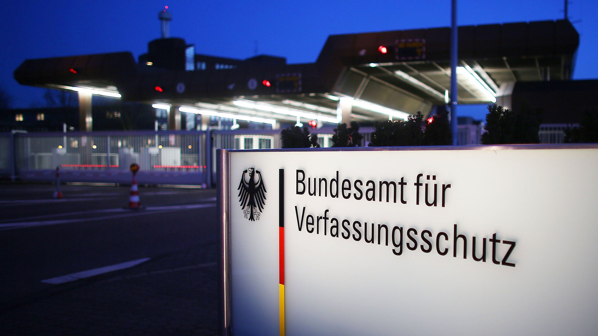 Blick aufs Bundesamt für Verfassungsschutz.