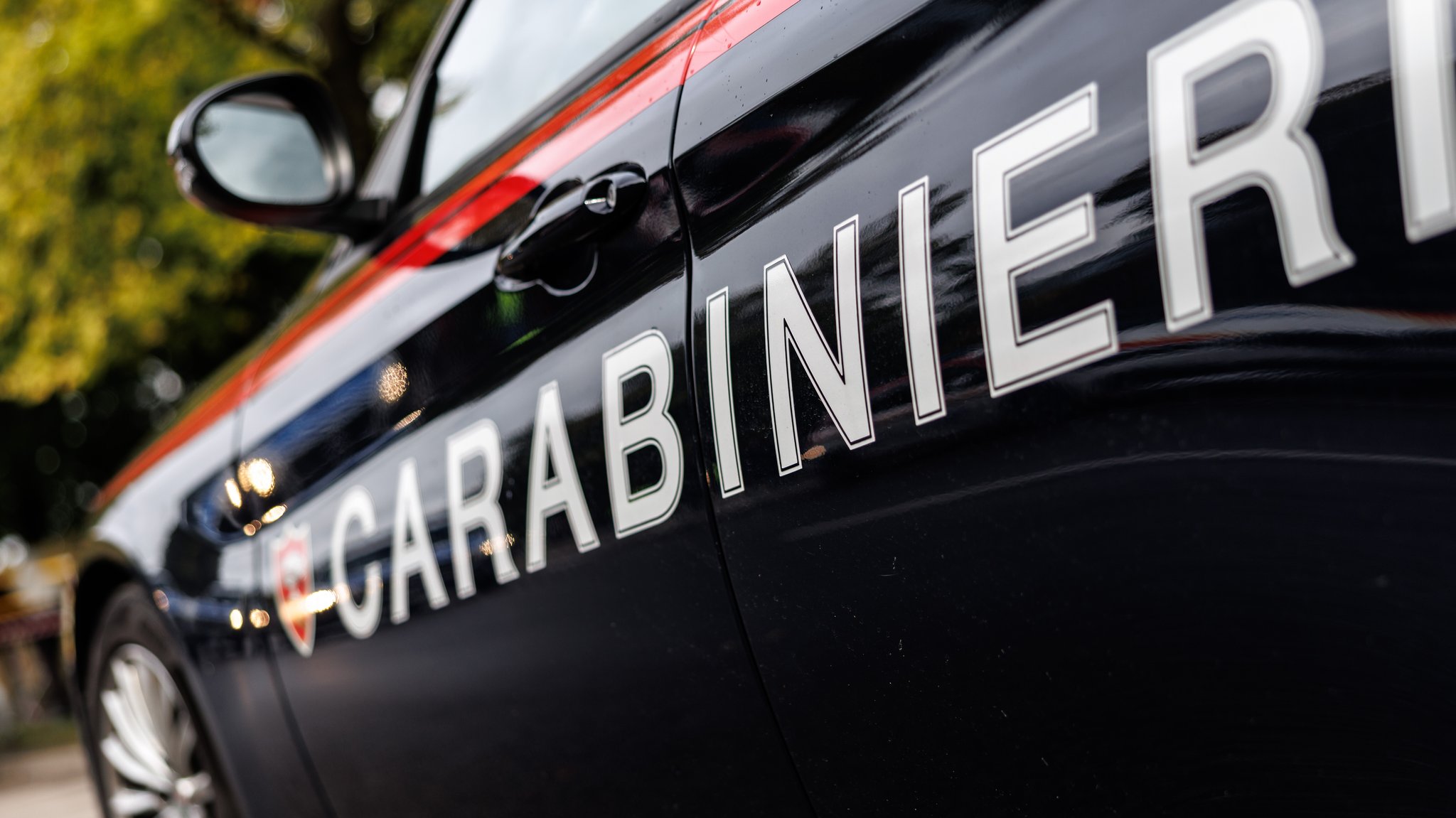 Ein Polizeiauto der italienischen Carabinieri (Symbolbild)
