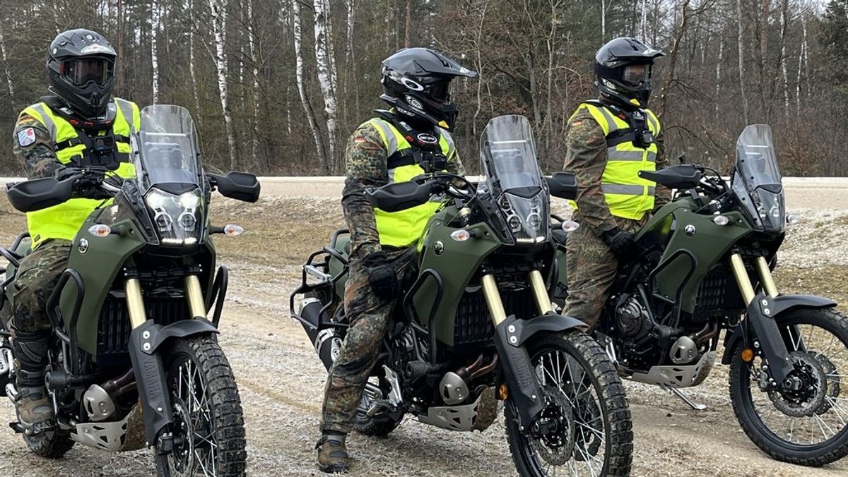 Bikes in Kümmersbruck: Darum braucht die Bundeswehr Motorräder