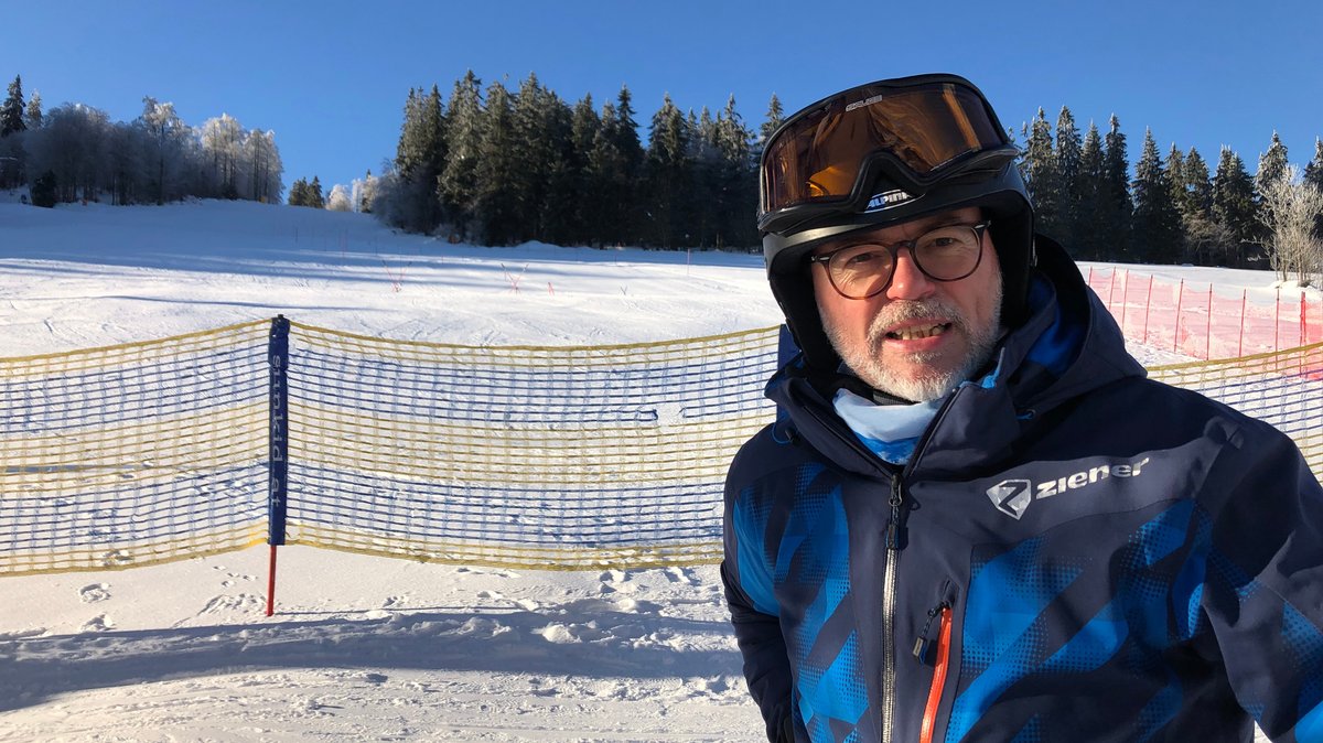 Bernhard Hain, Geschäftsführer des Skizentrums Mitterdorf