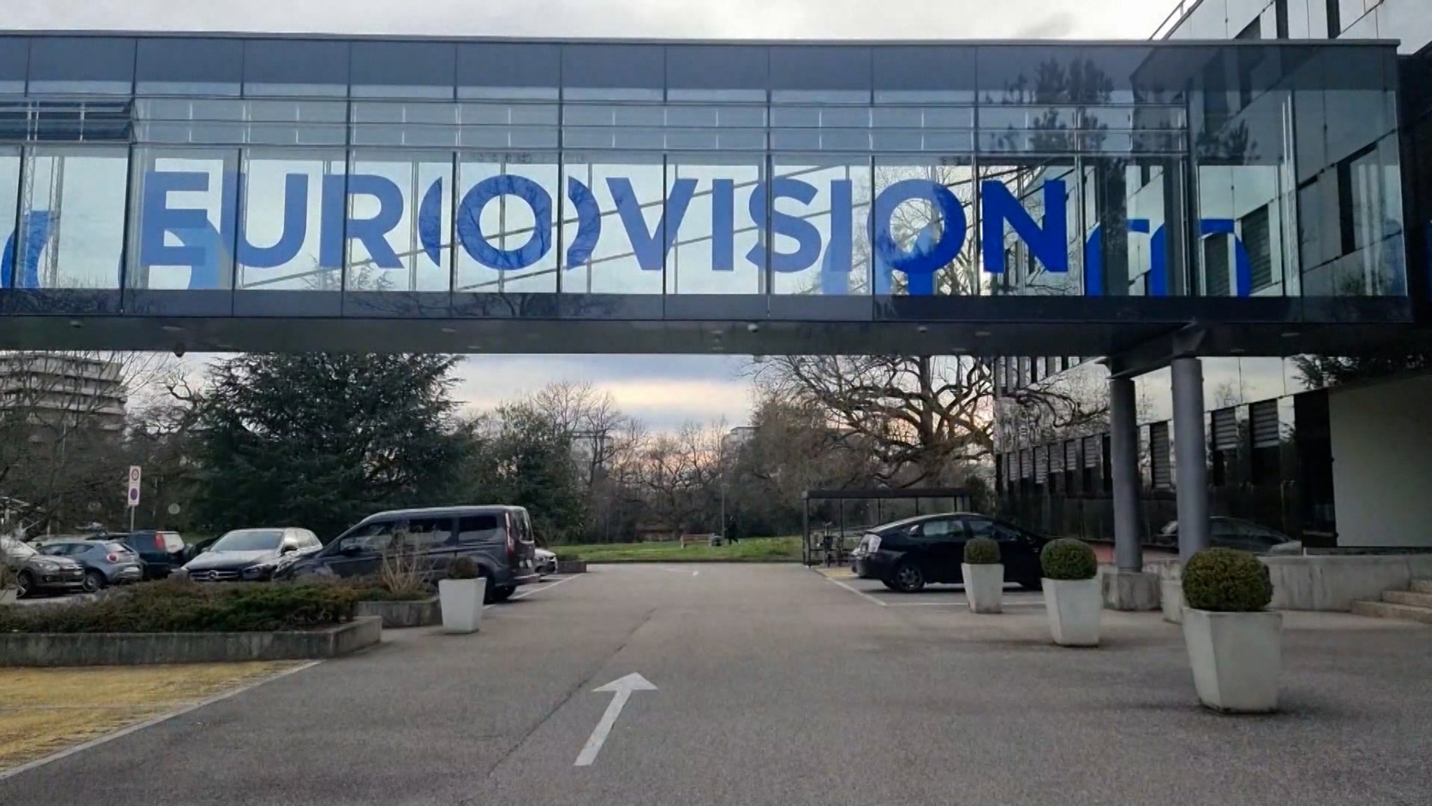 Blick auf den Sitz der Europäischen Rundfunkunion (EBU) in Genf. | Bild: BR Blick auf den Sitz der Europäischen Rundfunkunion (EBU) in Genf.