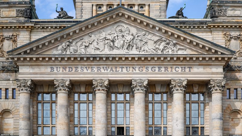 Das Bundesverwaltungsgericht in Leipzig | Bild: picture alliance/dpa | Jan Woitas Das Bundesverwaltungsgericht in Leipzig