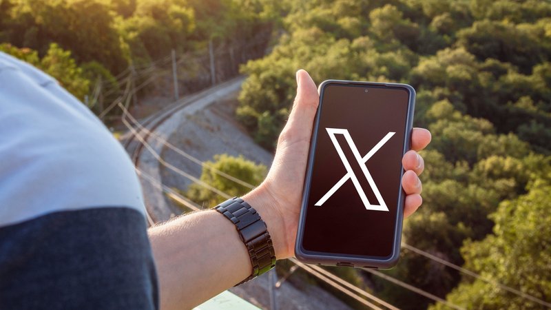 Mann hält Smartphone mit Social Media Plattform X auf dem Bildschirm in der Hand FOTOMONTAGE | Bild: picture alliance / CHROMORANGE | CHROMORANGE Mann hält Smartphone mit Social Media Plattform X auf dem Bildschirm in der Hand FOTOMONTAGE