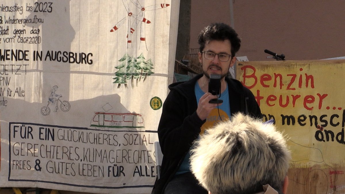 Razzia bei Augsburger Klimacamp-Aktivisten wegen Beleidigung