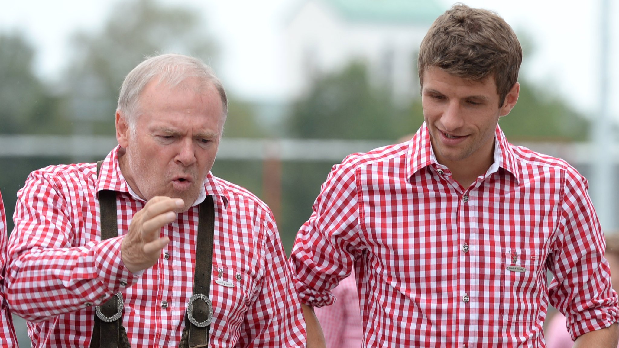 Hermann Gerland und Thomas Müller