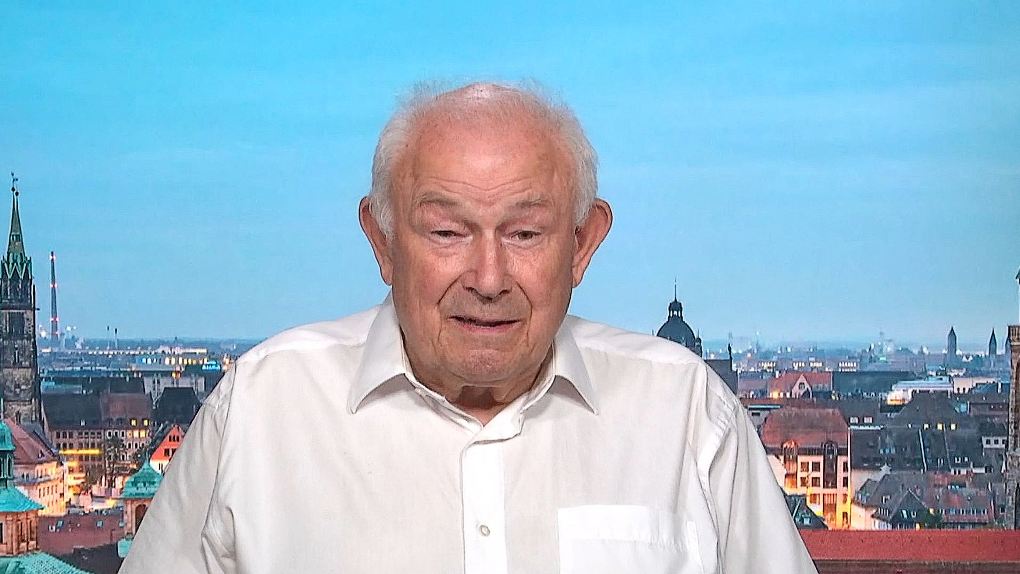 Günther Beckstein, CSU, im Kontrovers-Interview | Bild: BR Günther Beckstein, CSU, im Kontrovers-Interview