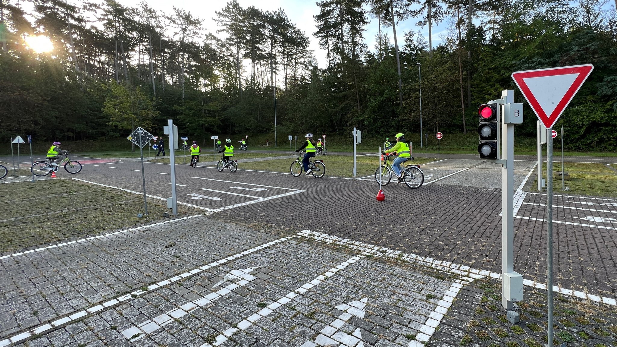 Übungsplatz zur Verkehrserziehung