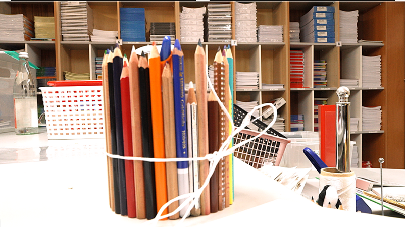 Im Schulbedarfsladen "Buntstift" in Altdorf bei Landshut. | Bild: BR/Laura Wagmann Im Schulbedarfsladen "Buntstift" in Altdorf bei Landshut.