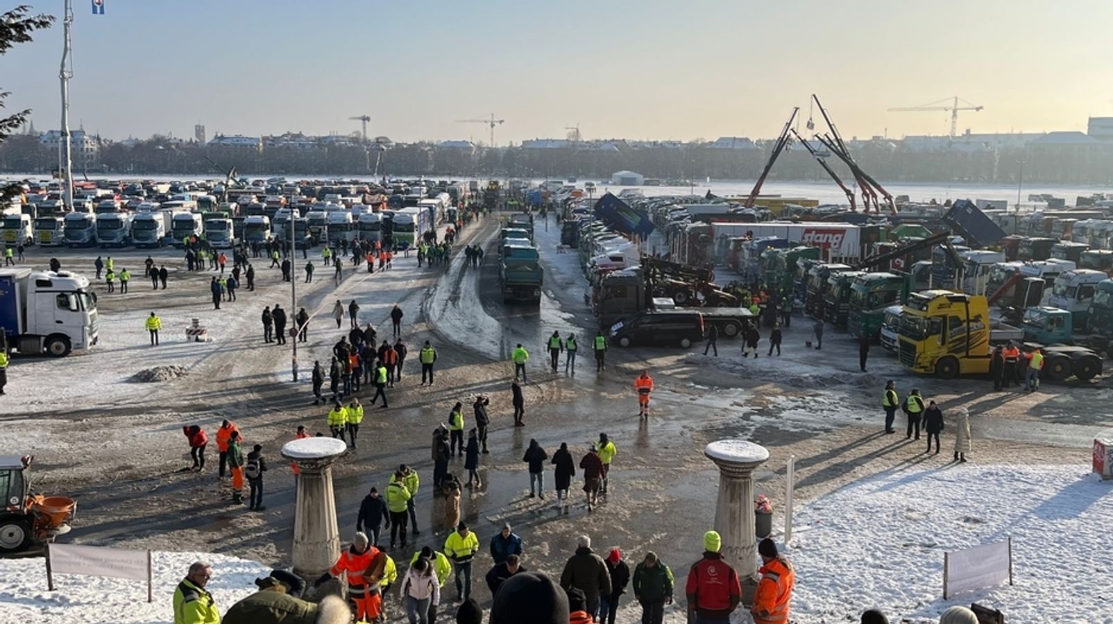 Driver Protest Truck Driver Protest in Munich: Traffic, Updates, and More - Live ...