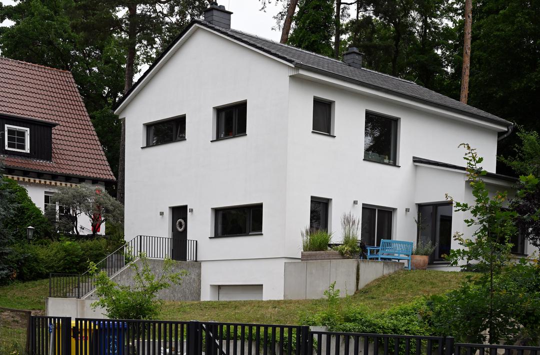 Ein Einfamilienhaus am Waldrand