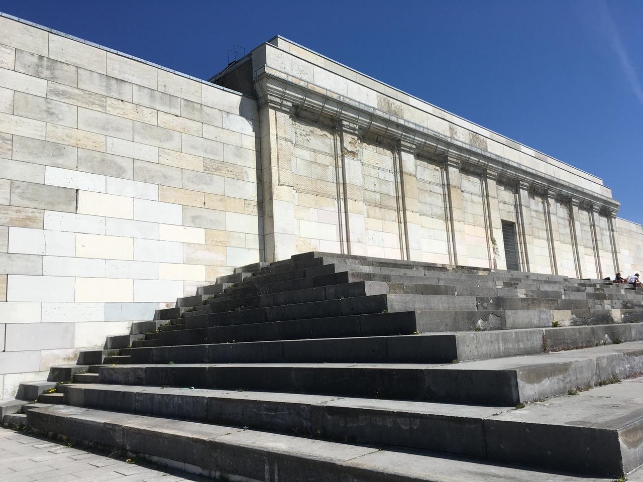 Die Zeppelintribüne in Nürnberg