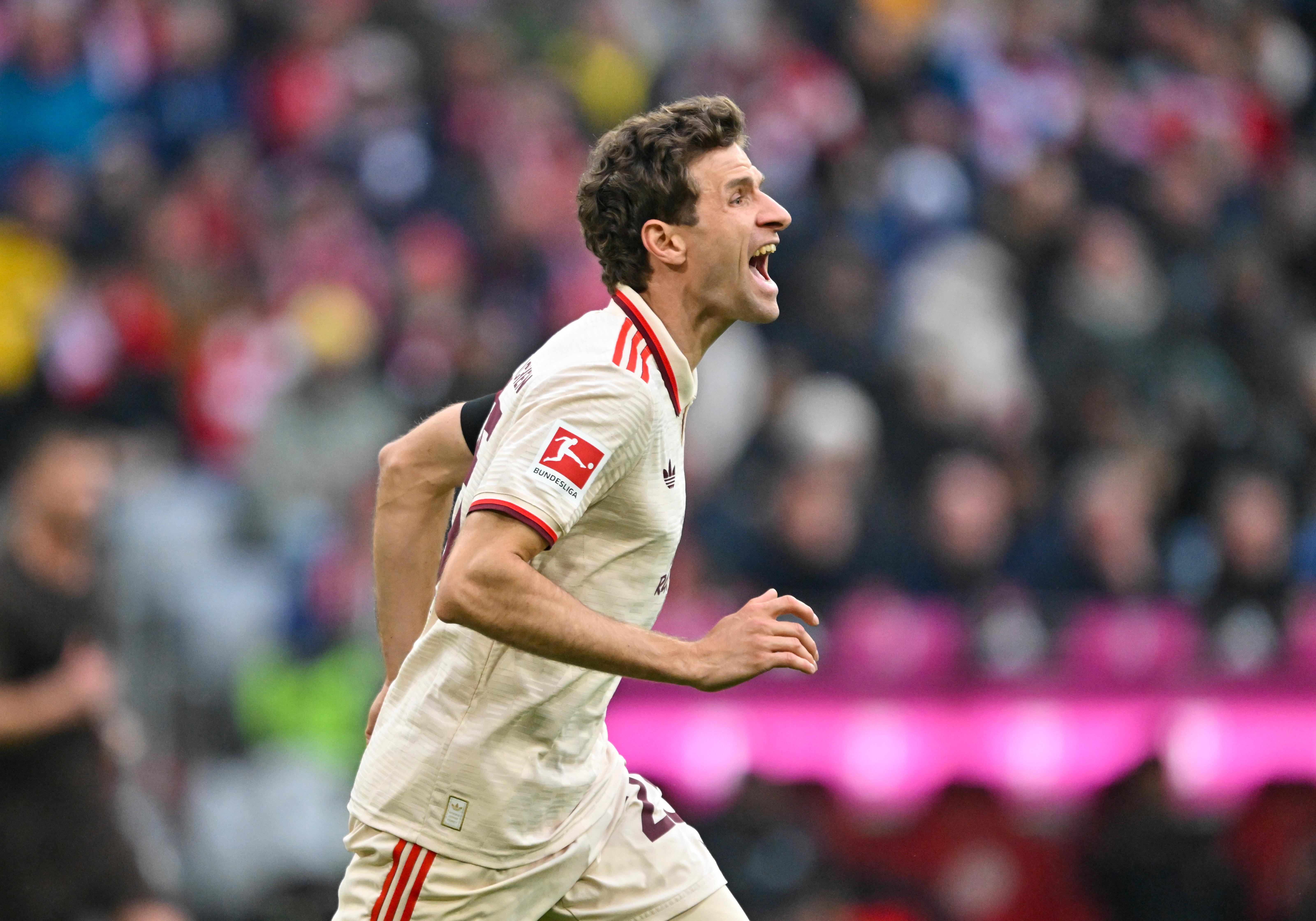 Thomas Müller im Trikot des FC Bayern