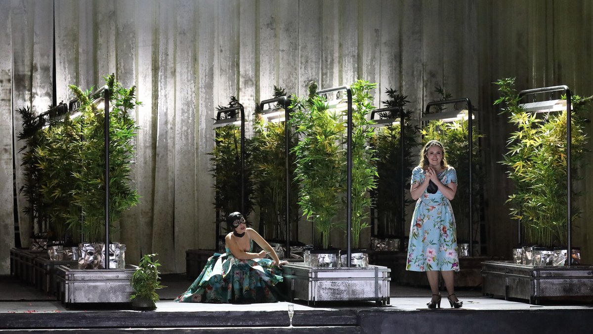 Szene aus "Le nozze di Figaro"