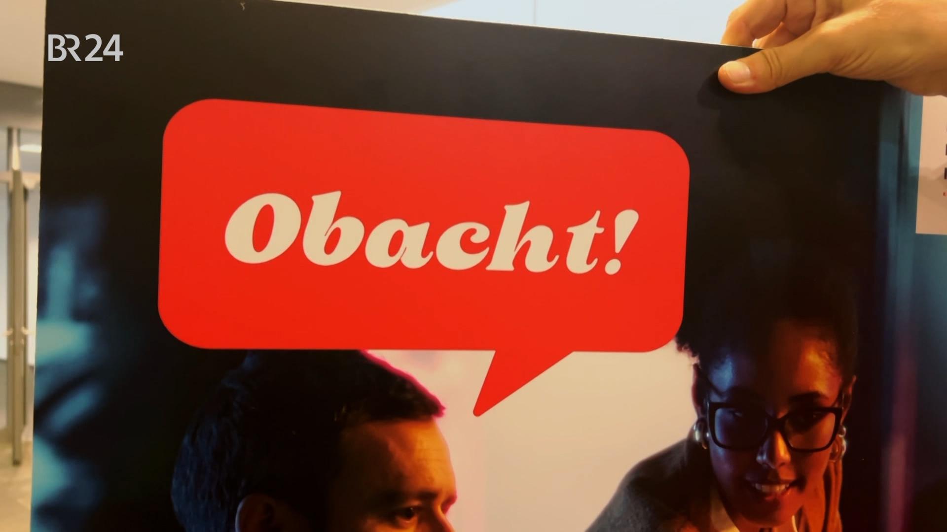 Mit dem Ausruf "Obacht" wirbt die Metropolregion um Fachkräfte