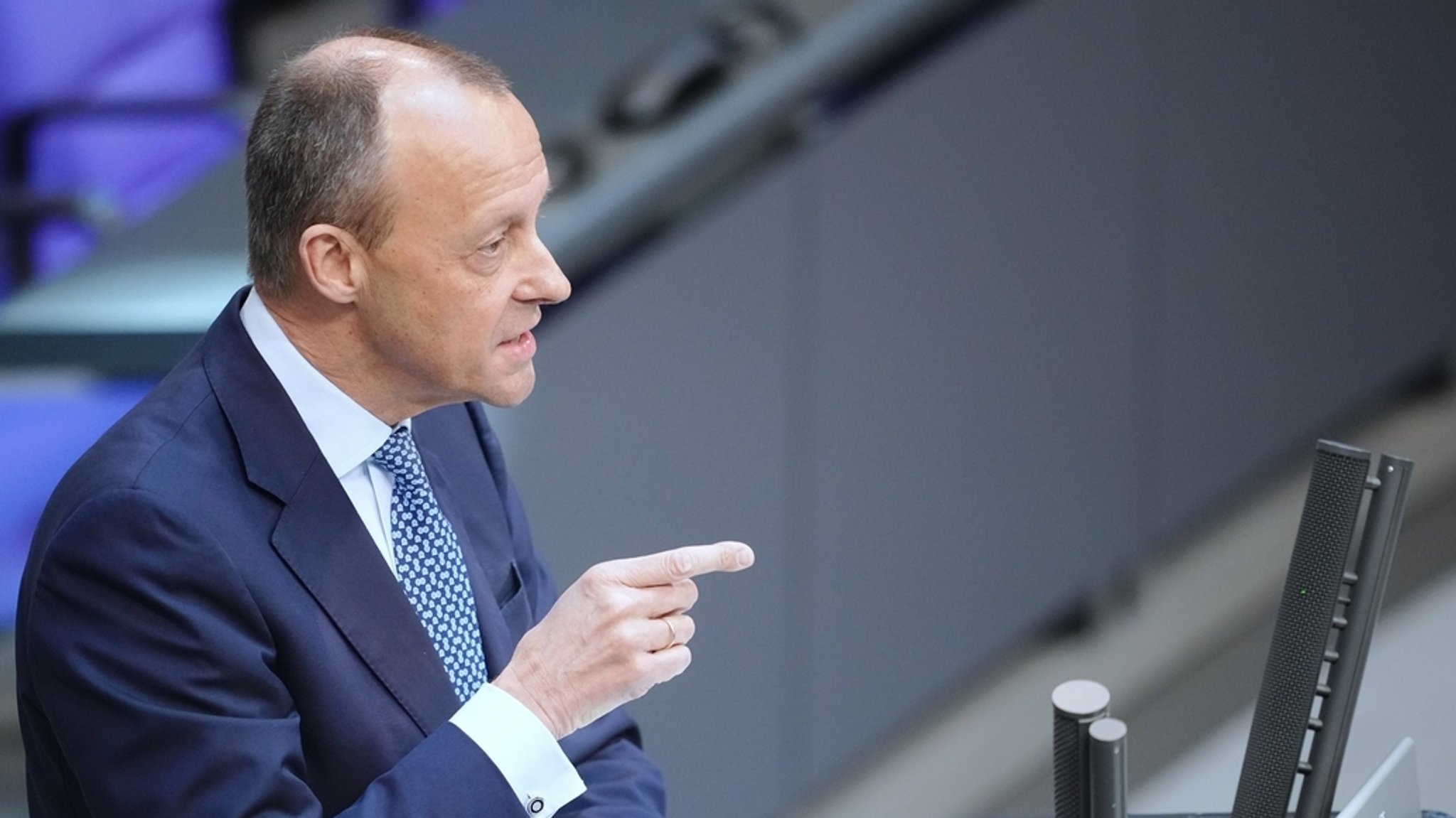 CDU-Franktionschef Friedrich Merz