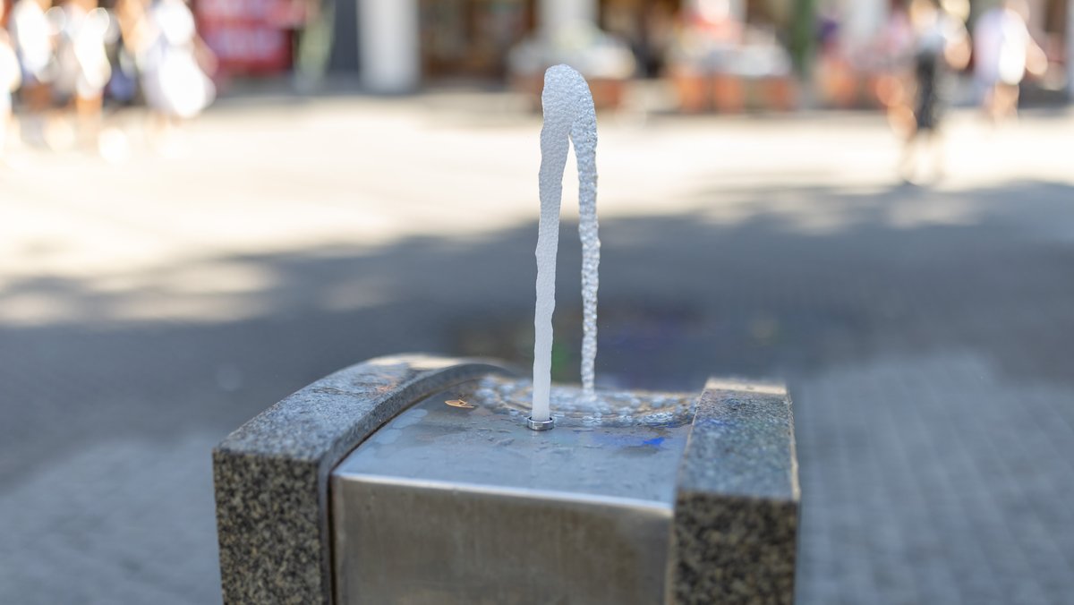 Ein Trinkwasserbrunnen in Nürnberg (Symbolbild)
