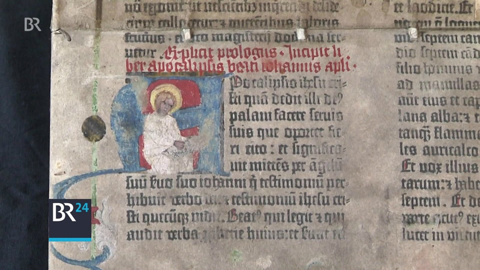 Blatt aus Gutenberg-Bibel entdeckt